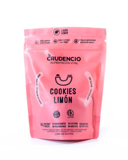 Crudencio – Cookies sabor limon x 80 gr