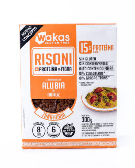 Wakas – Risoni con alubia y arroz de zanahoria x 300 gr