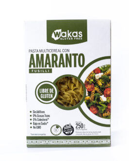Wakas – Pastas multicereal con amaranto x 300 gr