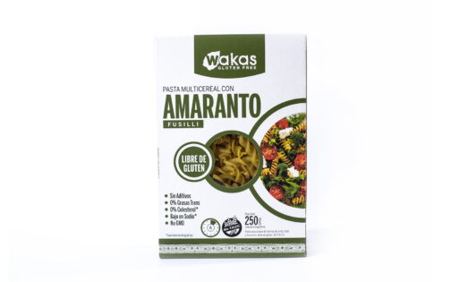 Wakas - Pastas multicereal con amaranto x 300 gr