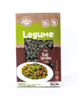 Legume – Fusilli de kale y spirulina x 284 gr