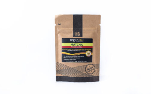 Organikal - Matcha en polvo con manzana y canela x 50 gr