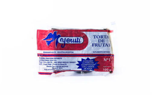 Yeruti - Torta de frutas x 100 gr