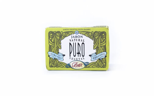Botik - Jabon vegetal de oliva y bambu x 85 gr