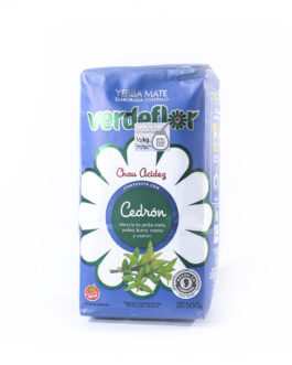 Verde Flor – Yerba mate cedrón x 500 gr