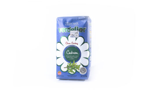 Verde Flor - Yerba mate cedrón x 500 gr