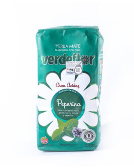 Verde Flor – Yerba mate peperina x 500 gr