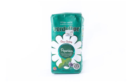 Verde Flor - Yerba mate peperina x 500 gr