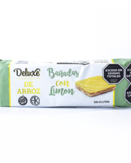 Deluxe – Galletitas de arroz bañadas sabor a limon x 115 gr