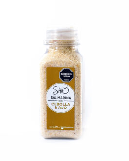 Shio – Sal marina con cebolla y ajo x 115 gr