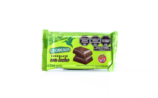 Georgalos - Chocolate con leche sin azúcar x 30 gr