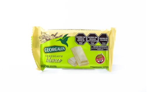 Georgalos - Chocolate blanco sin azúcar x 30 gr