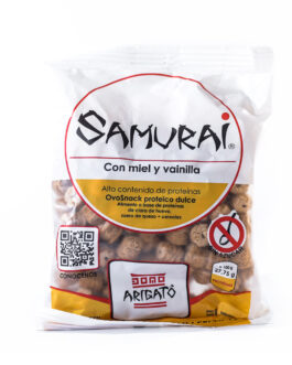 Samurai – Snack proteico dulce con miel y vainilla x 100 gr