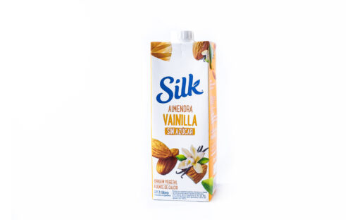 Silk - Leche de almendra sabor vainilla sin azucar x 1 lt