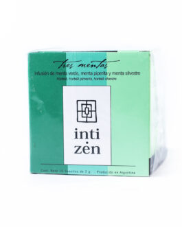 Inti Zen – Té tres mentas de menta: verde, piperita y silvestre x 15 saq