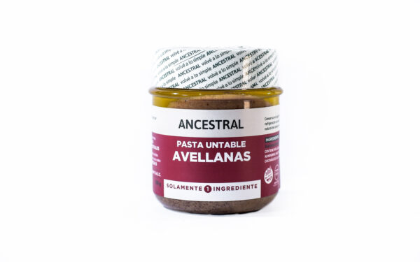 Ancestral - Pasta untable de avellanas x 200 gr