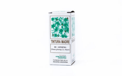 Drogueria Argentina - Tintura madre ginseng x 60 cc