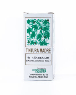 Drogueria Argentina – Tintura madre uña de gato x 60 cc