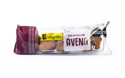 Integralia - Pepas integrales con avena x 270 gr