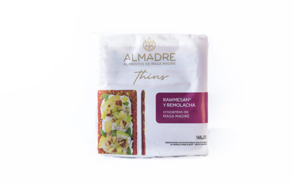 Almadre - Thins rawmesan y remolacha x 160 gr