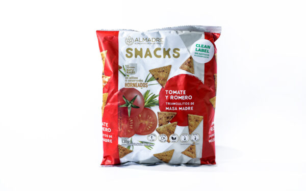 Almadre - Snacks de tomate y romero x 130 gr