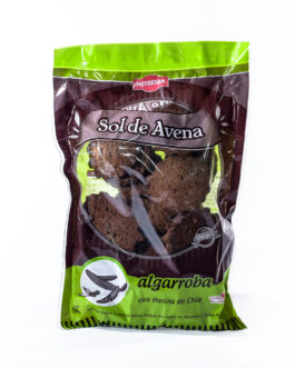 Nutresan – Galletitas dulces sabor algarroba con harina de chia x 250 gr