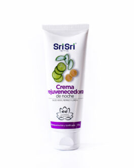 Sri Sri – Crema facial rejuvenecedora de noche x 100 gr