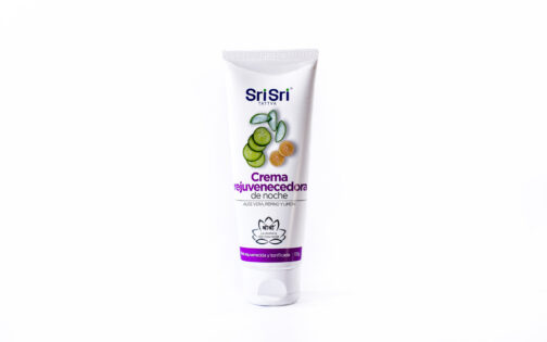 Sri Sri - Crema facial rejuvenecedora de noche x 100 gr
