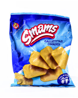 Smams – Galletitas colegial sabor vainilla x 150 gr