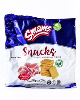 Smams – Snack sabor jamon x 80 gr