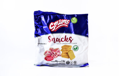 Smams - Snack sabor jamon x 80 gr