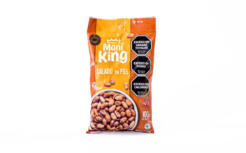 Mani King - Maní salado sin piel x 100 gr