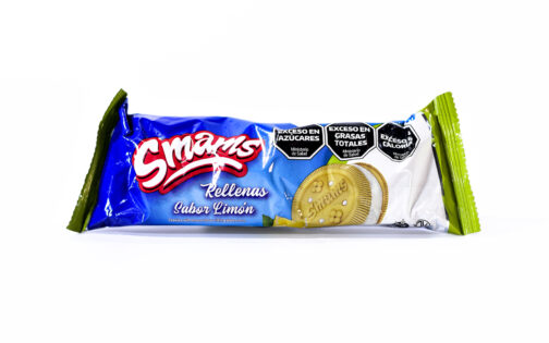 Smams - Galletitas rellenas sabor limón x 105 gr