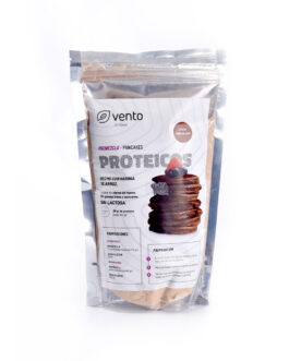 Vento – Premezcla para pancakes proteicos con harina de arroz sabor chocolate x 450 gr