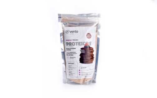 Vento - Premezcla para pancakes proteicos con harina de arroz sabor chocolate x 450 gr