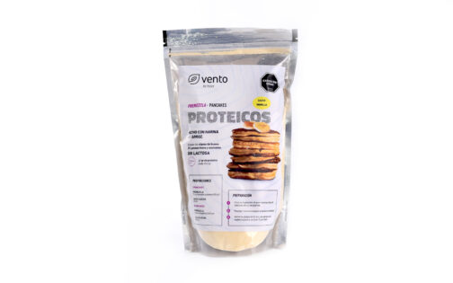 Vento - Premezcla para pancakes proteicos con harina de arroz sabor vainilla x 450 gr